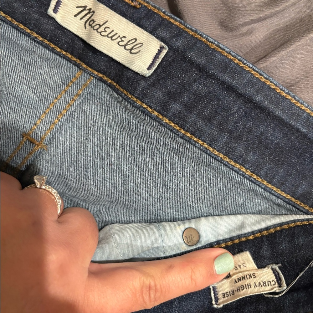 Madewell High-Rise Curvy Skinny Jeans 34P